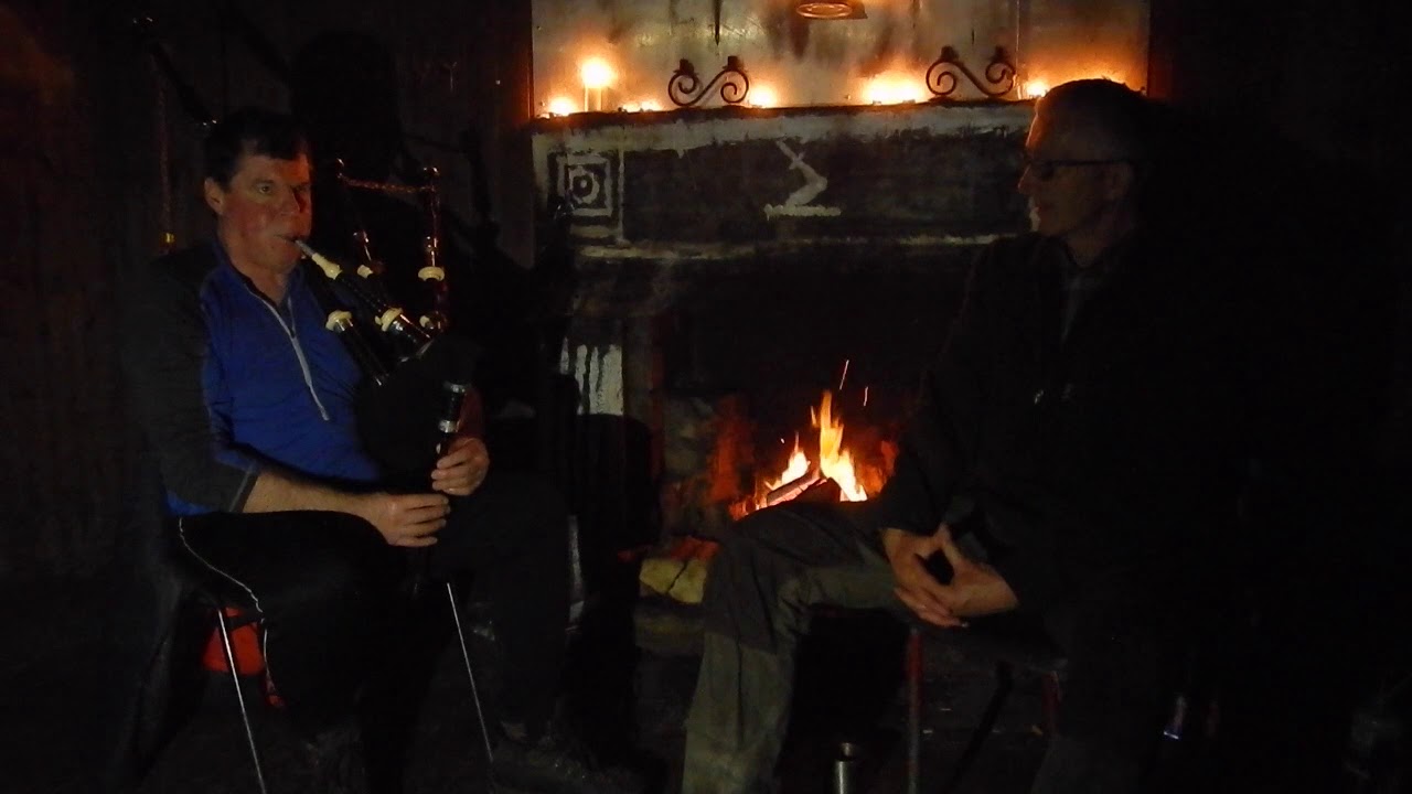 Bruce Hitchings BEM MBE road tests his High Resonance drone reeds in the wilds of Scotland