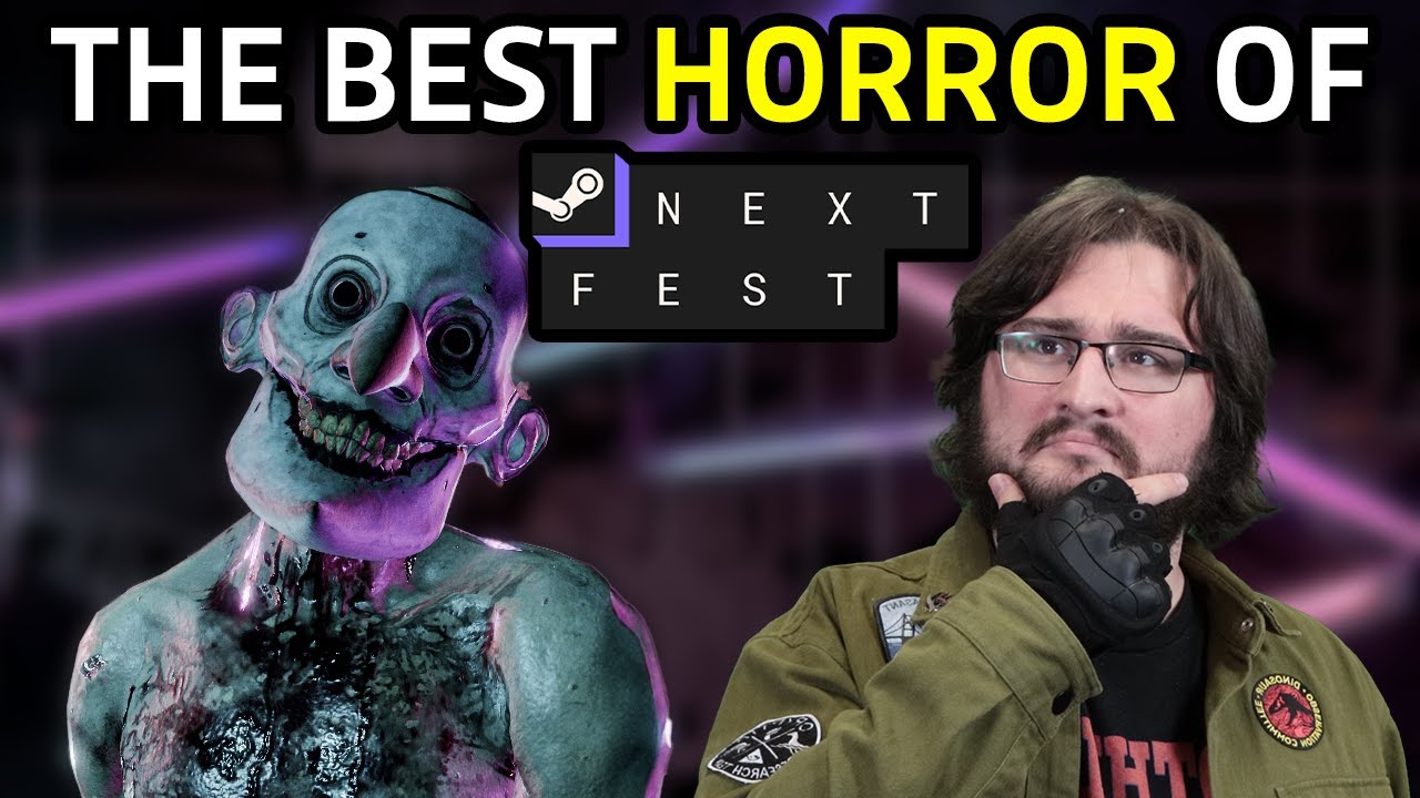 The BEST Steam Next Fest Horror Games Ft. Horrorvisuals