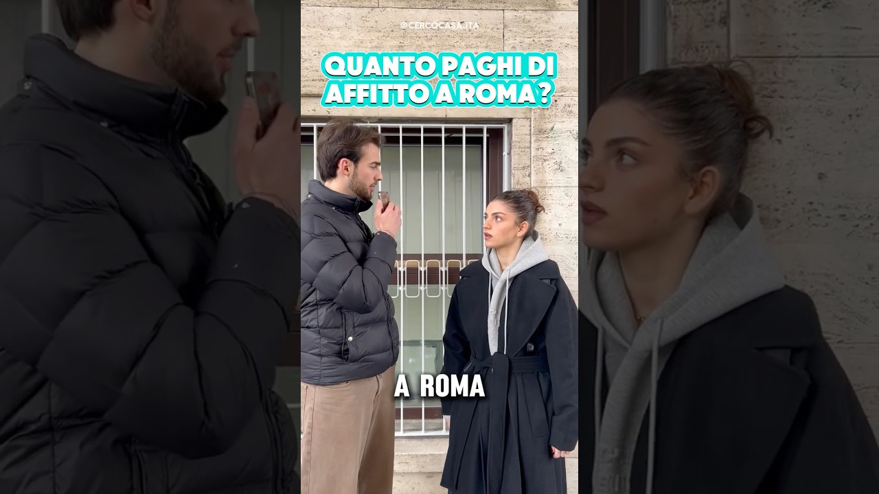 QUANTO PAGHI DI AFFITTO A ROMA?🏡 #univoiceita #perte #affittocasa #intervista