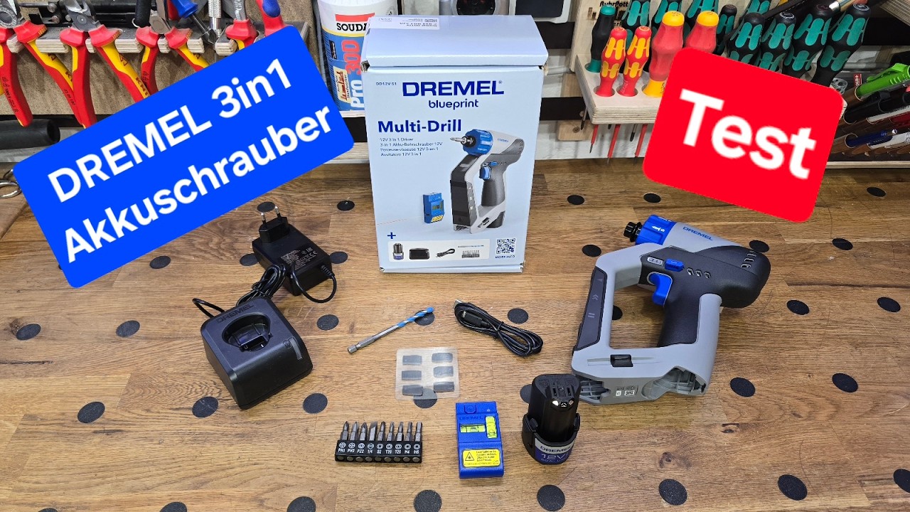 Dremel Blueprint 3-in-1 Cordless Drill/Driver 12V - Review
