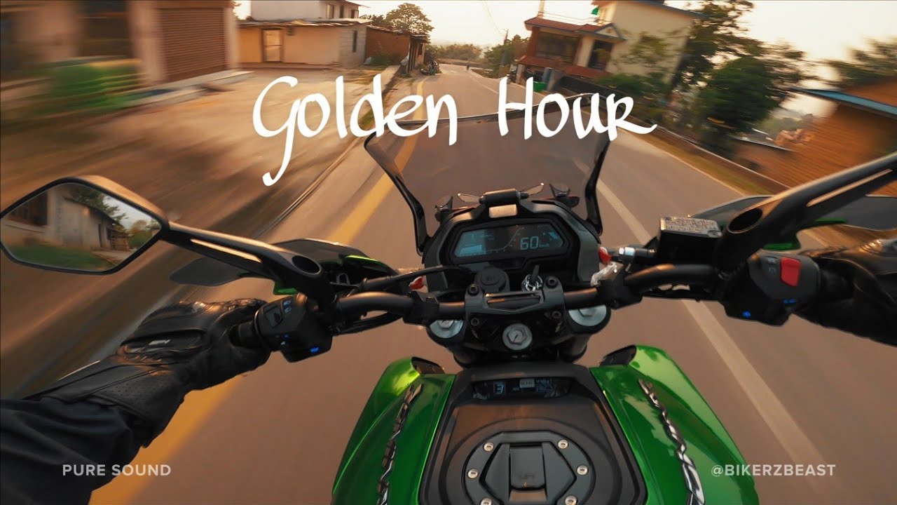 Golden Hour Short Ride on Dominar 400 UG BS6 2023 Nepal | Pure Sound P1 | Bikerz Beast