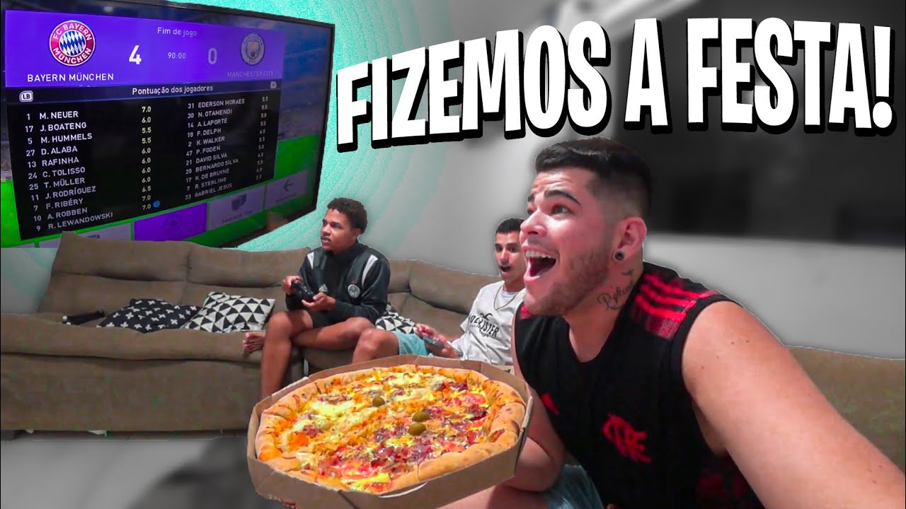 NOSSA MÃE FOI PRA FESTA E NÓS FIZEMOS A BAGACEIRA EM CASA!