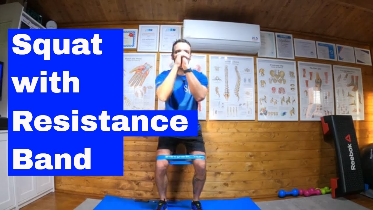 Squat with Resistance Band