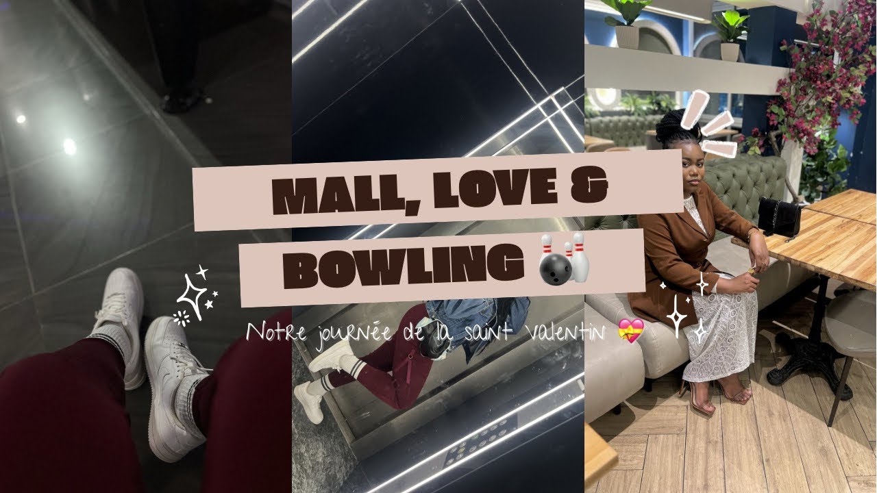 💕🏹 Mall, Love & Bowling 🎳 | Notre Journée de Saint-Valentin ❤️ #viral #vlog 
