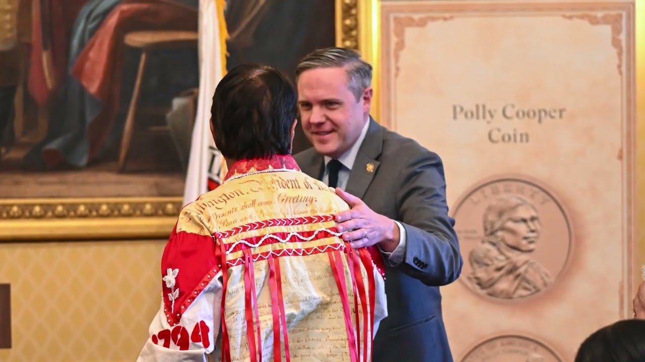 Oneida Indian Nation Joins Congressional Leaders on Capitol Hill to Commemorate Polly Cooper Coin