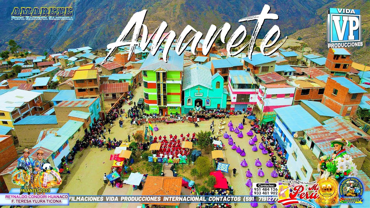 Entrada Folklorica Amarete  plana mayor