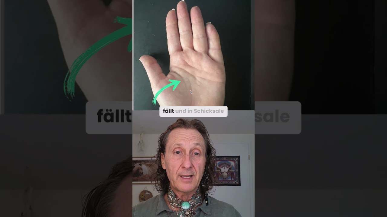 Viele haben Angst vor dieser Linie in der Hand...