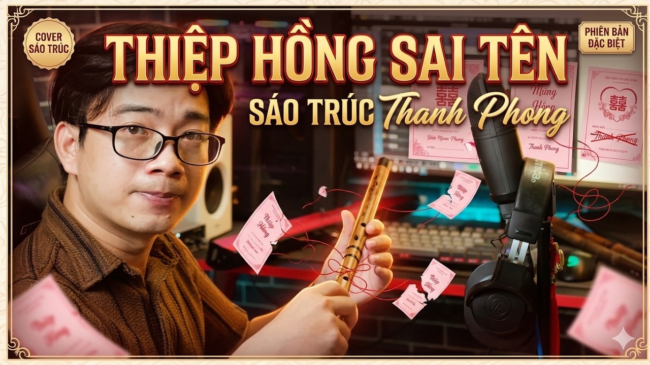 Thiệp Hồng Sai Tên (Sáo Trúc Version) – Bản Cover Nghe Là Nghiện | Cảm âm Sáo C5 – Thanh Phong