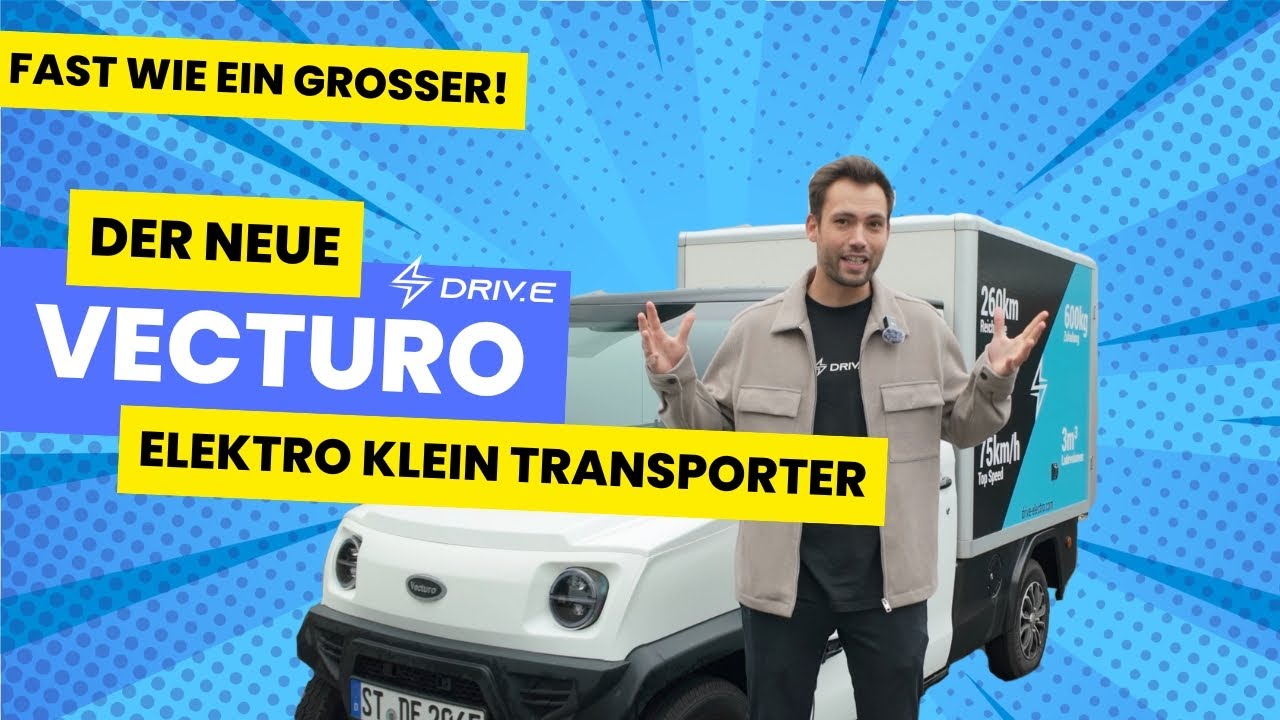 Der Elektrotransporter, der alles besser macht &ndash; Der Drive-Electro Vecturo