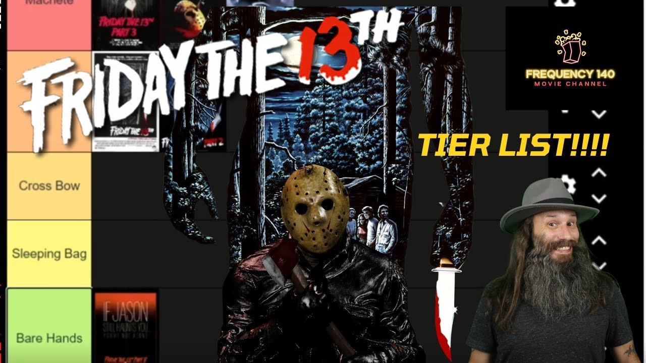 Friday The 13th Franchise Tier List!!!! (Sean)