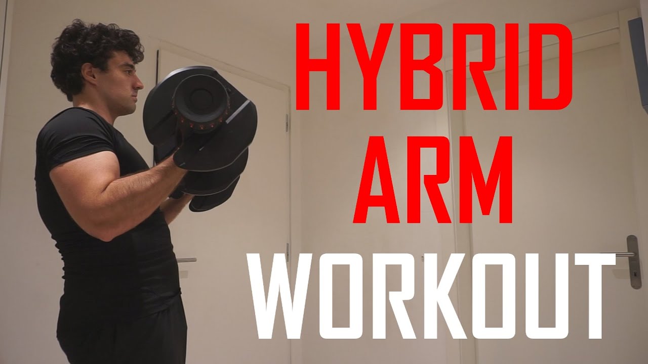 Build Bigger Arms With This Hybrid Workout (Calisthenics + Weights)