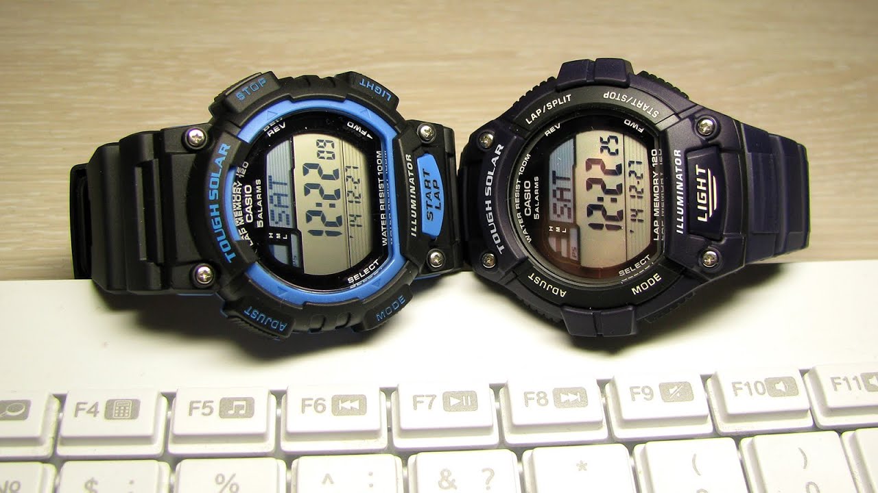 Casio STL-S100H vs Casio W-S220H