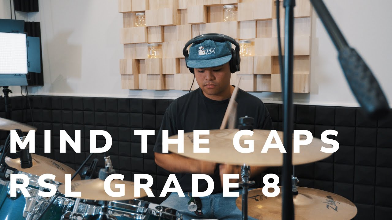 Mind the Gaps | Rockschool Grade 8 - Drum cover by Jabez Mateo