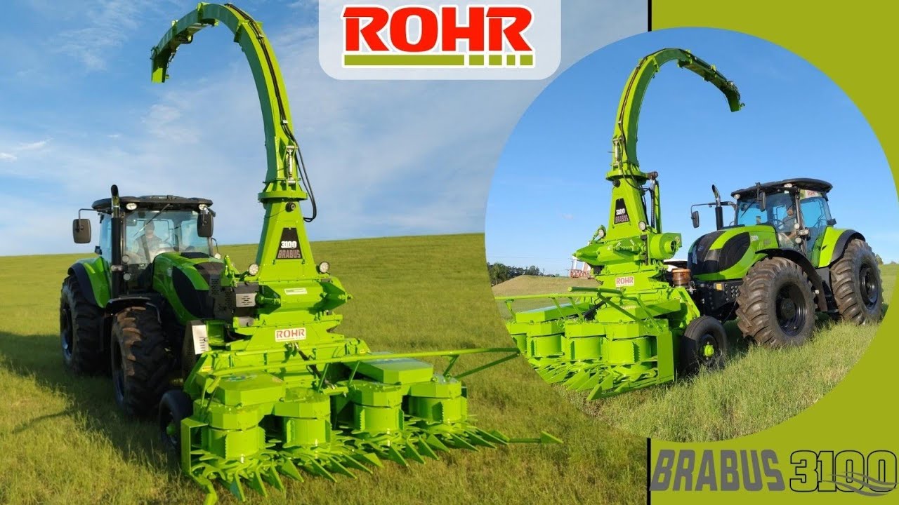 Forrageira Autopropelida ROHR - BRABUS 3100