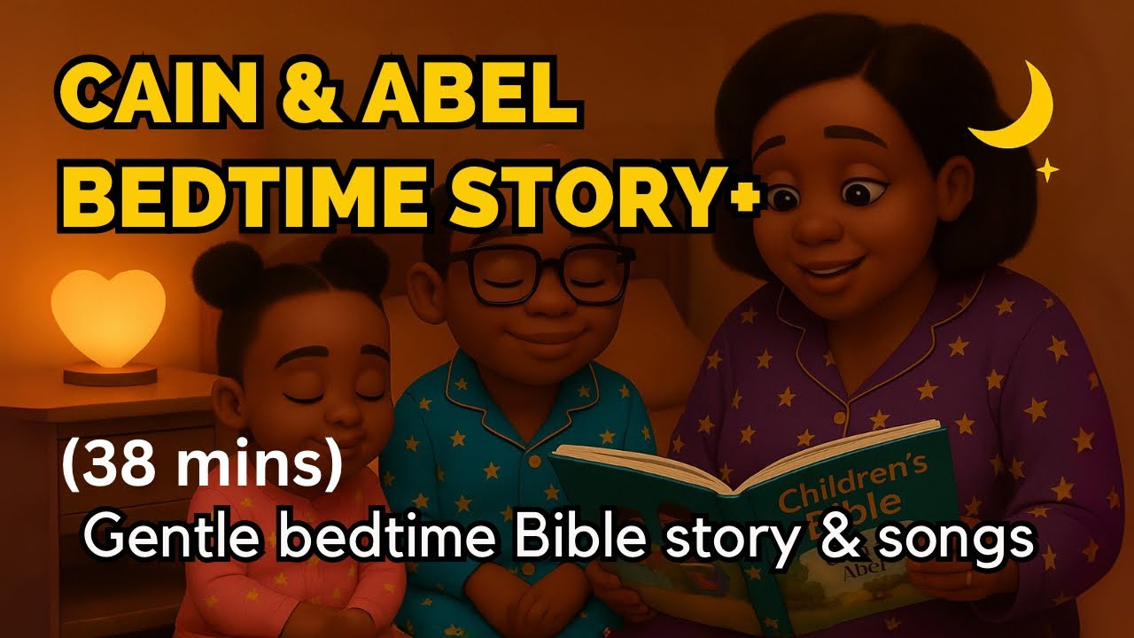 Cain and Abel – Bible Bedtime Story & Songs for Kids (38 Mins Peaceful Sleep Music)