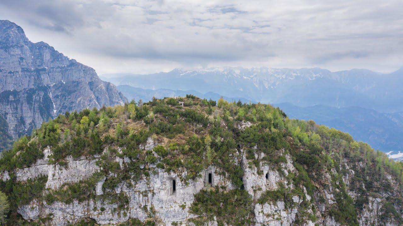 La cannoniera del Cuel de la Bareta • Nei luoghi della Grande Guerra • Alpi Giulie