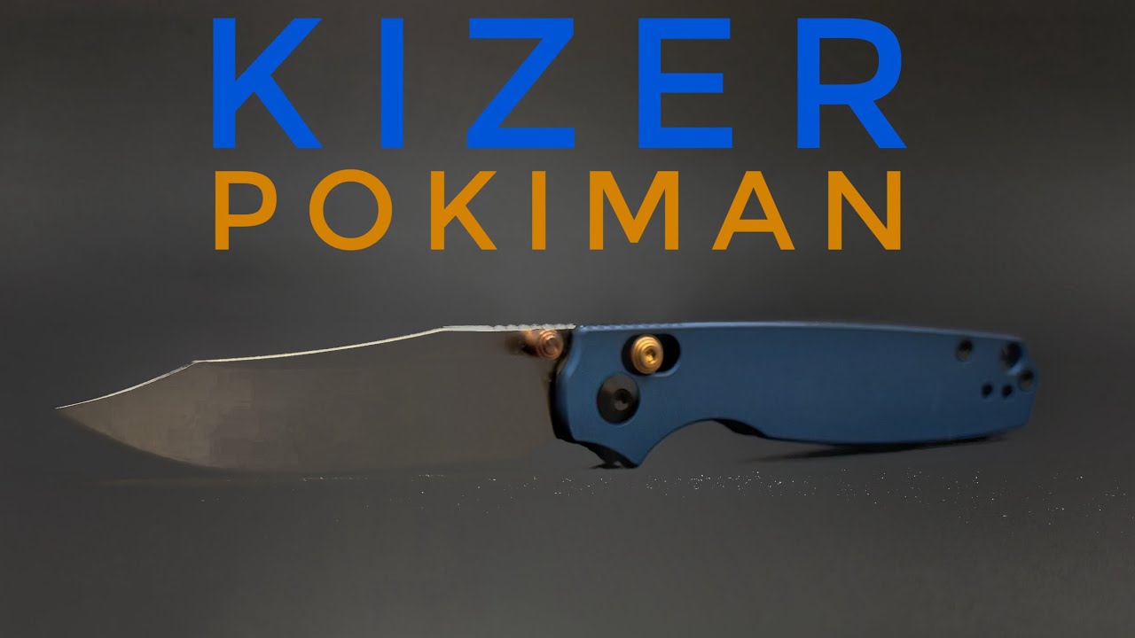Распаковка и первые впечатления от карманного ножа Kizer Pokiman CC.