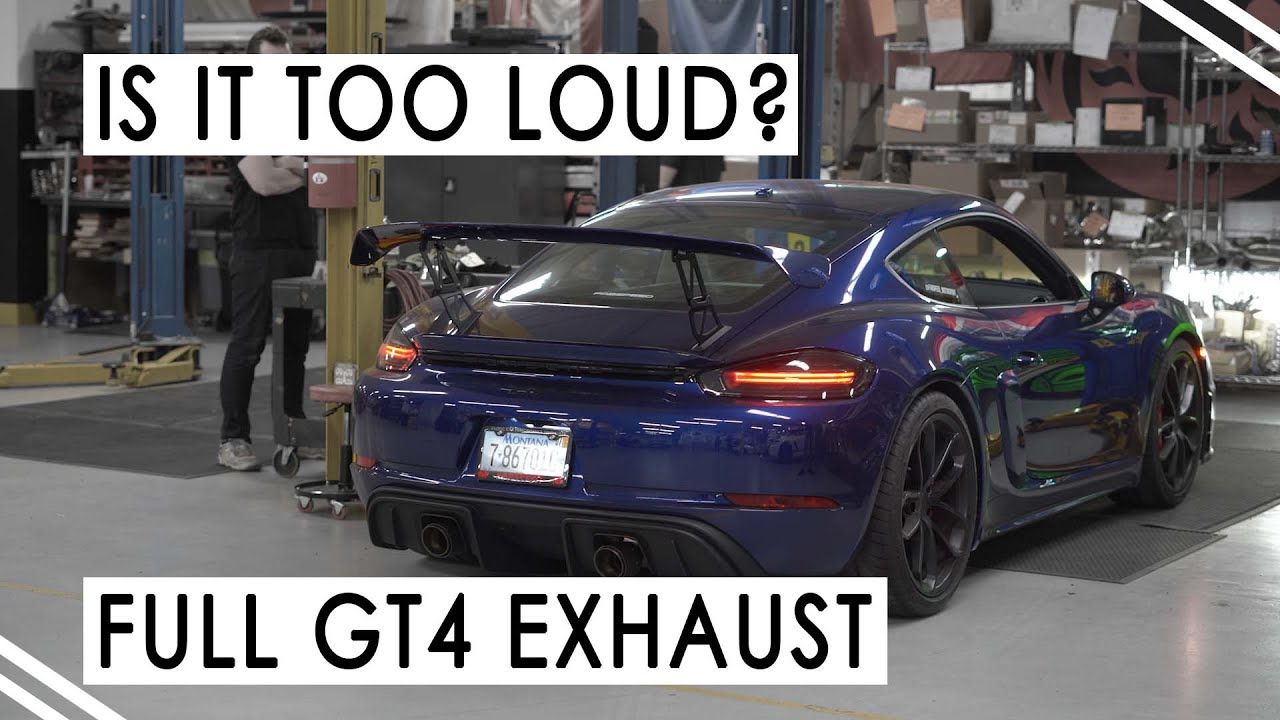718 GT4 | Fabspeed Full Exhaust | INSANELY LOUD