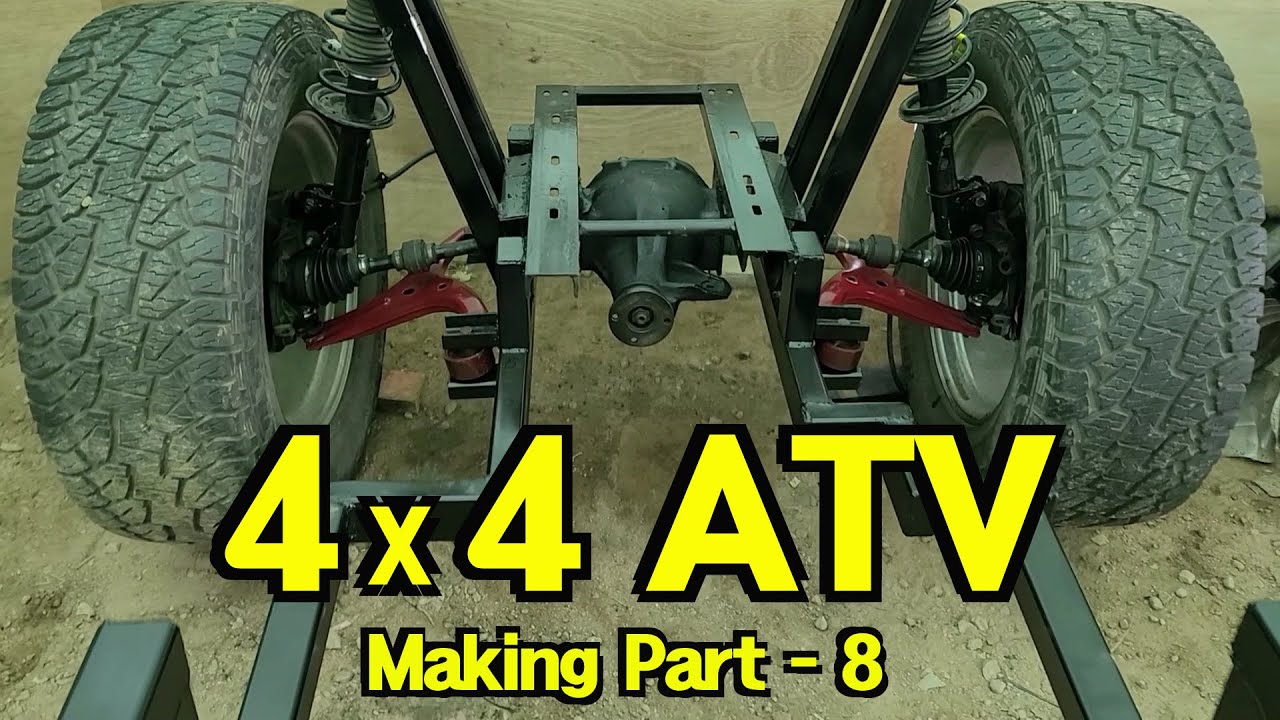 대형 4륜 ATV UTV DIY, 4륜 바이크 만들기, Making a big four-wheel bike, 바이크 제작