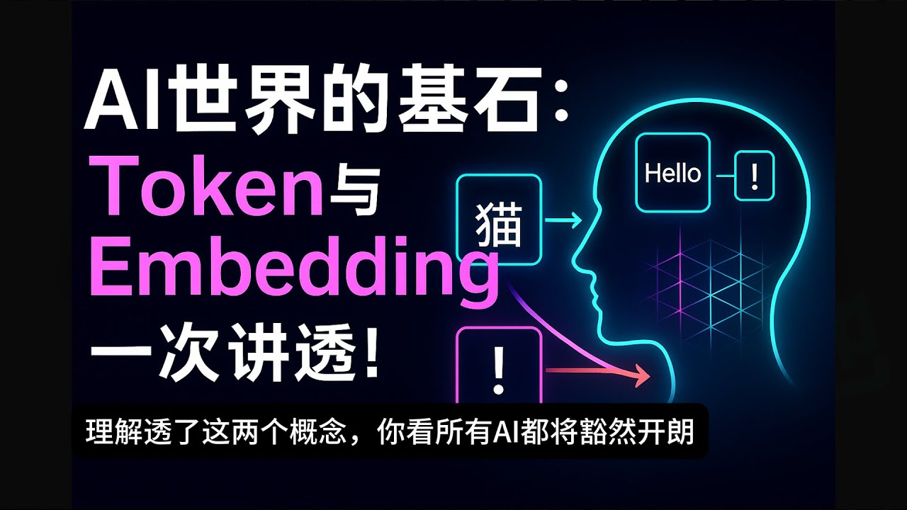 理解透这两个基本概念，你看所有AI都将豁然开朗