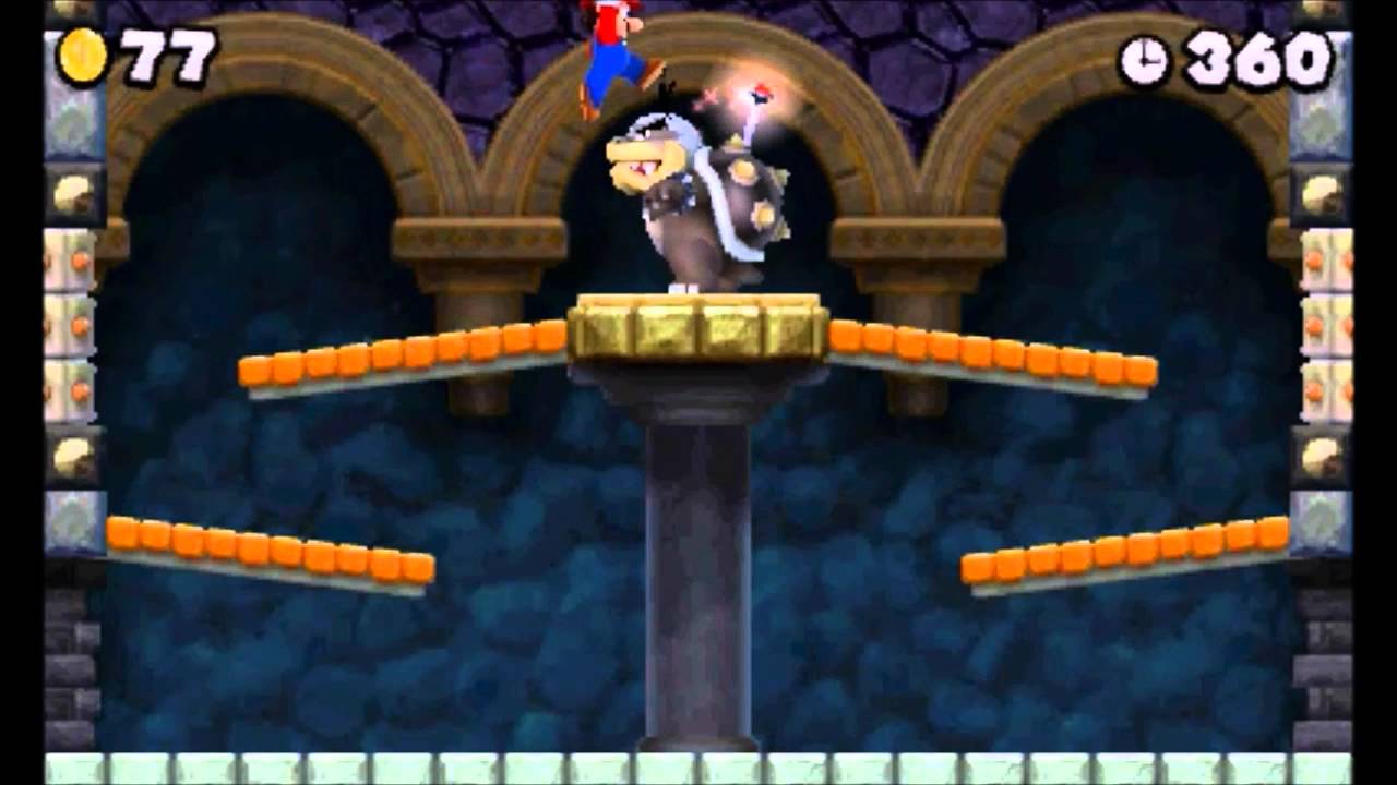 New Super Mario Bros. 2 Boss 5 - Morton Koopa Jr.