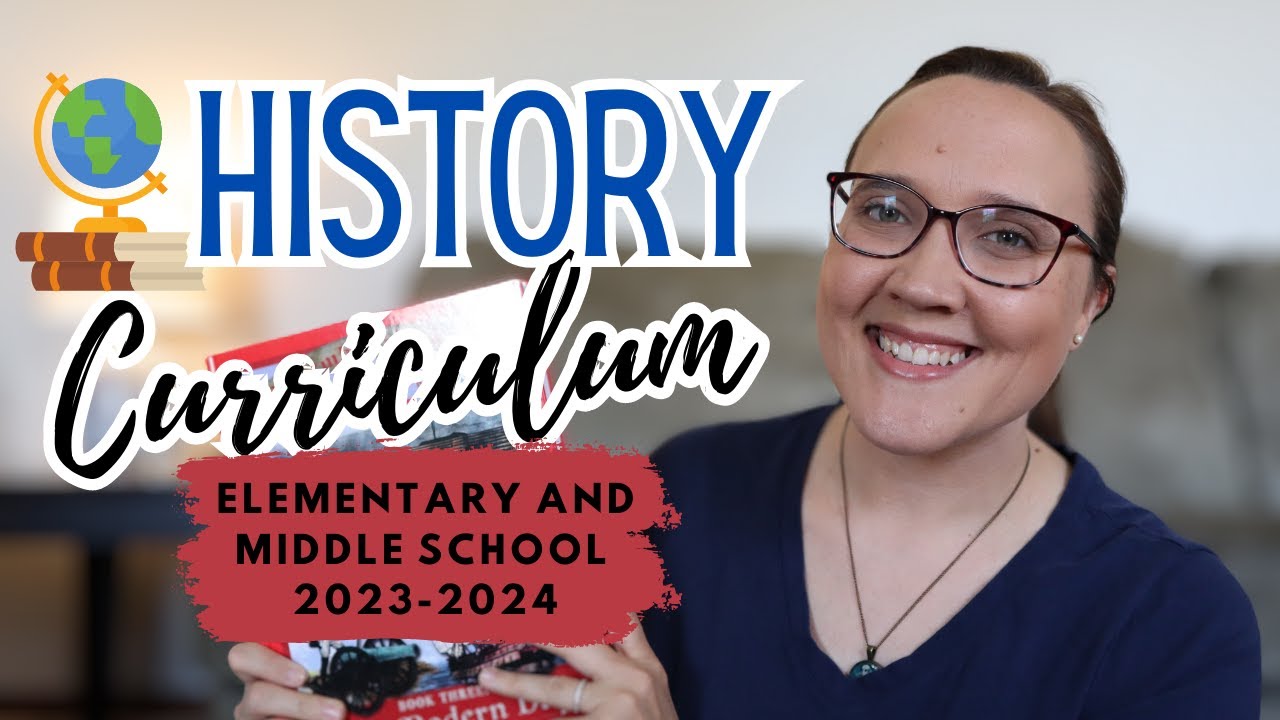 Homeschool Curriculum Picks 2023-2024 || Elementary and Middle School History Curriculum