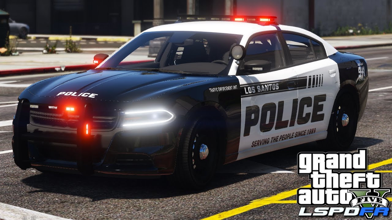 GTA 5 LSPDFR - ŞEHİR DEVRİYESİ - DODGE CHARGER #147
