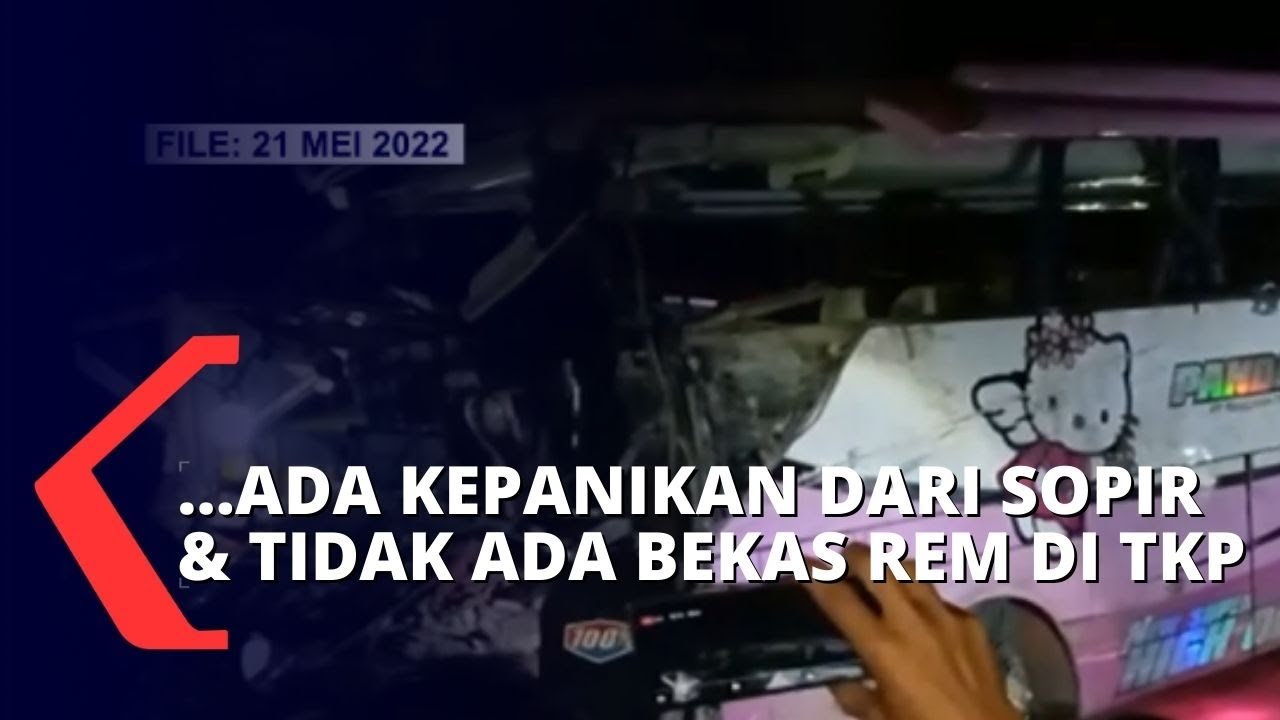 Kecelakaan Bus Peziarah yang Tewaskan 4 Orang di Ciamis, Polisi Belum Tetapkan Tersangka