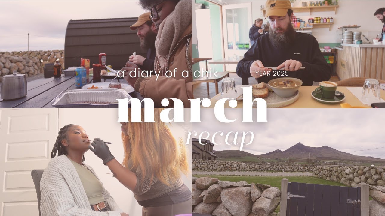 THIS MONTHS VLOG | NEWCASTLE NI STAYCATION | BESTIES HEN | 2025 IRISH-ZAMBIAN BRIDE LOADING | CHIK