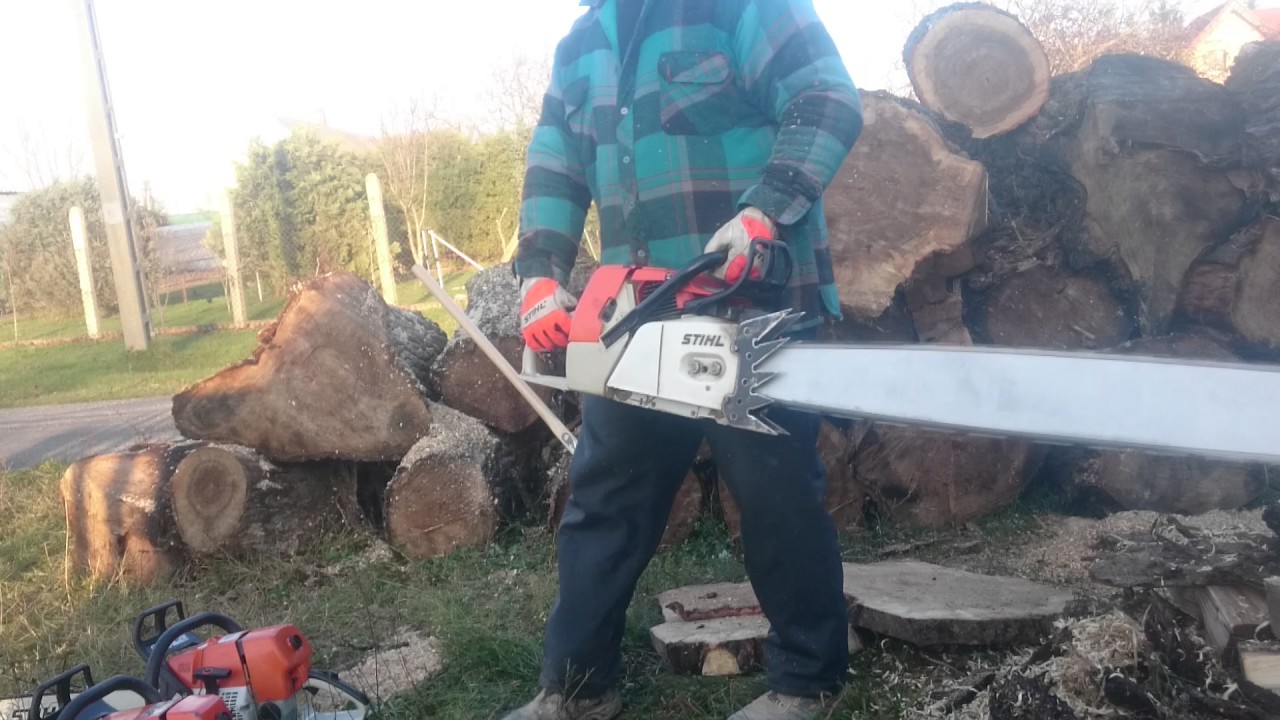 STIHL 084 Av & Ms 660 & 064 Av chainsaw 💪👌👍!