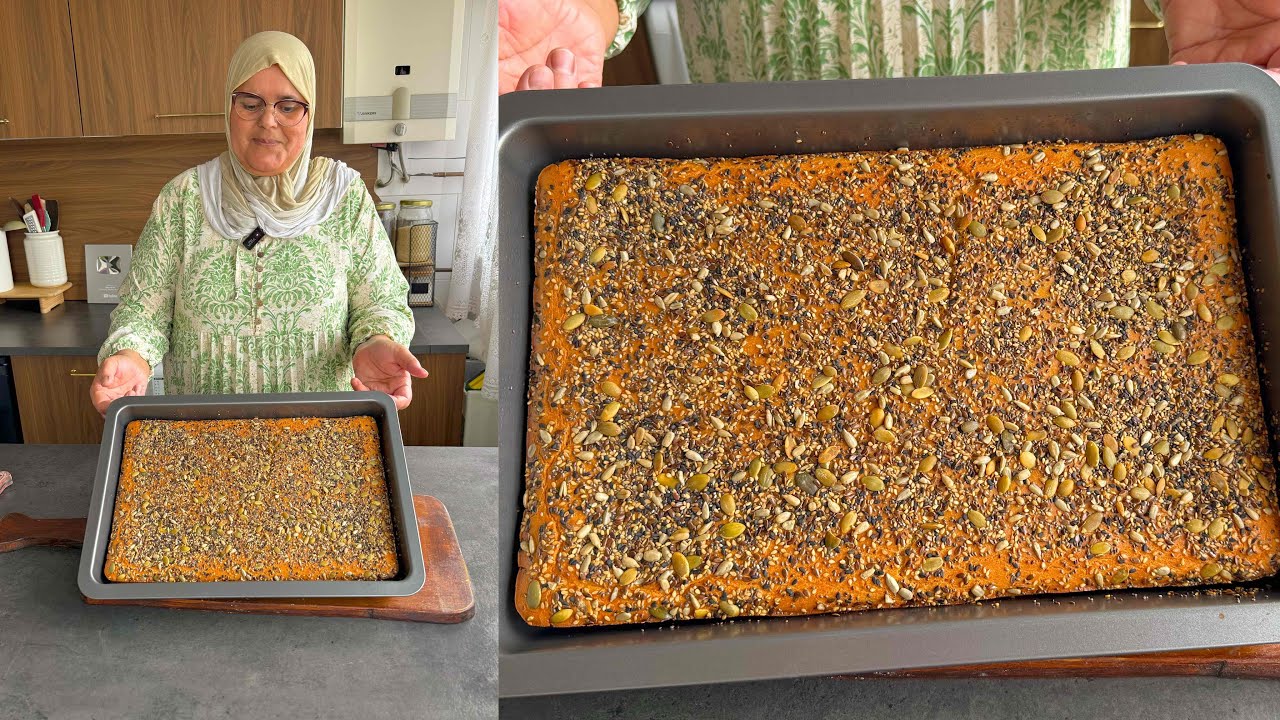 خبز العدس والذرة بدون كلوتين gluten خبز صحي ولذيذ 