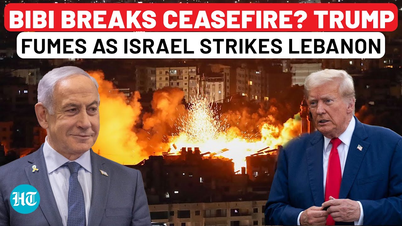 Ceasefire Broken? Israel Hits Lebanon As US-Brokered Truce Crumbles, Hezbollah Threatens Retaliation