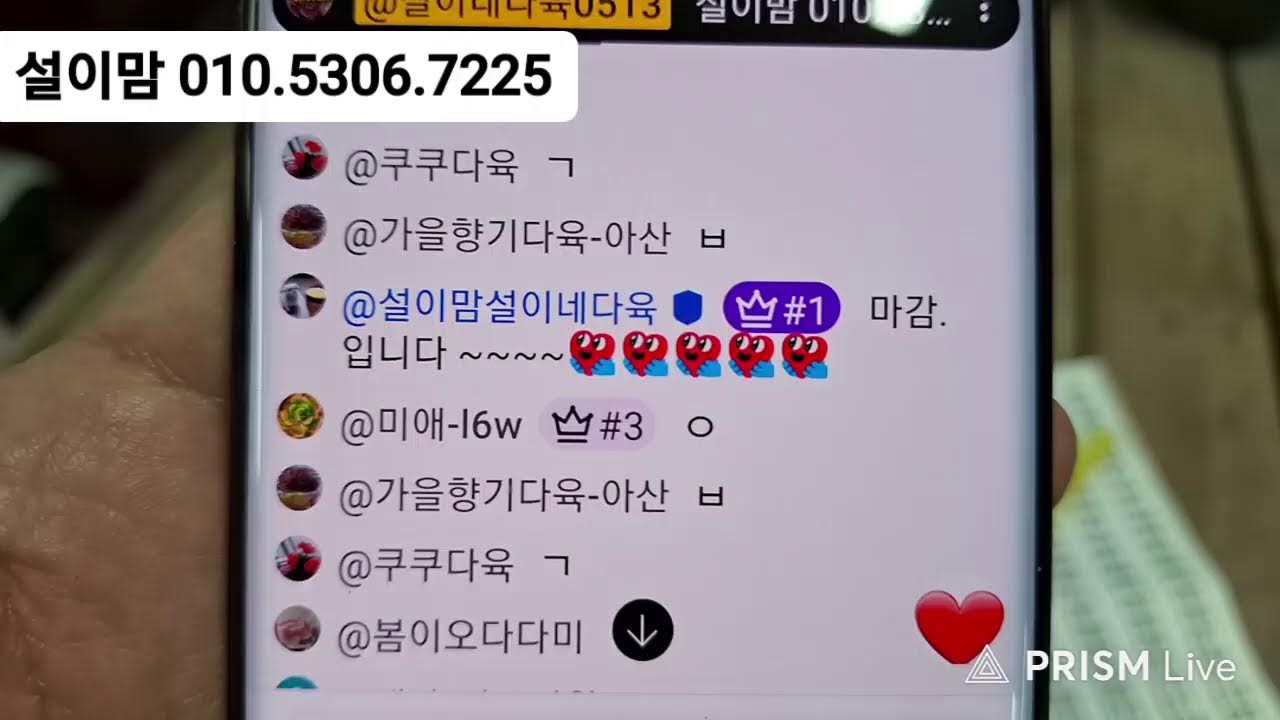 창다육#금다육#예쁜아이들#매주#월요일#수요일#저녁7시#판매방송#많이 구경오세요#☺️💝💖💗💓💞