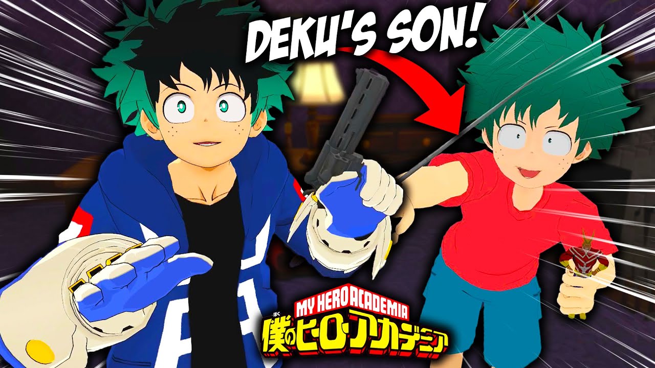 Deku Becomes A Detective And Busts His Son! | My Hero Academia VR