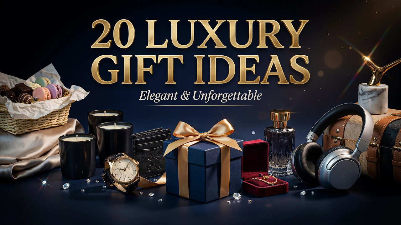 20 Luxury Gift Ideas 🎁 Elegant, Premium & Unforgettable Gifts