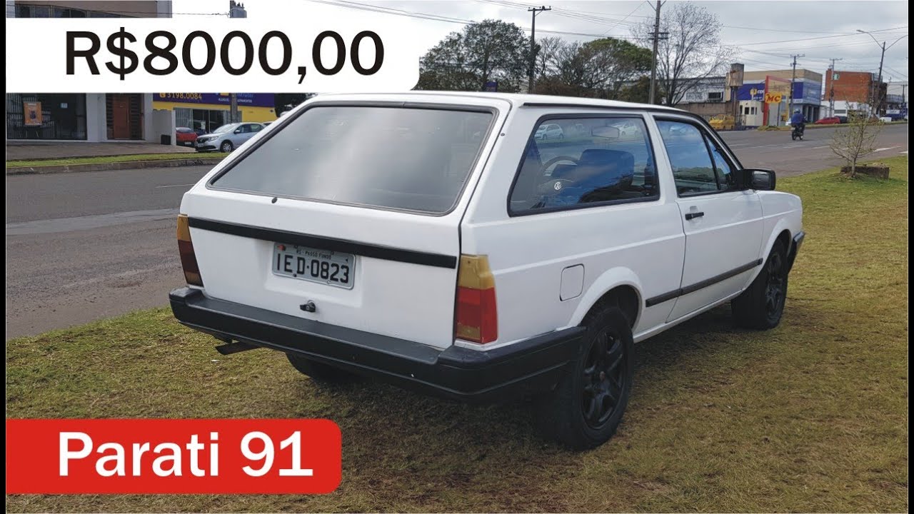 VW Parati Quadrada 1991 Vale a pena comprar uma em 2021?