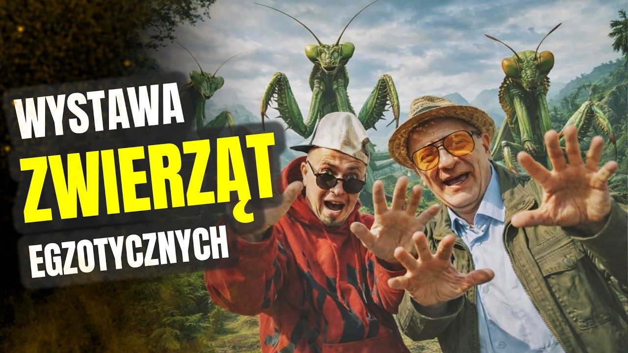 WYSTAWA ZWIERZĄT EGZOTYCZNYCH ! wycieczka z panem J&oacute;zkiem 🐸 odc. 853