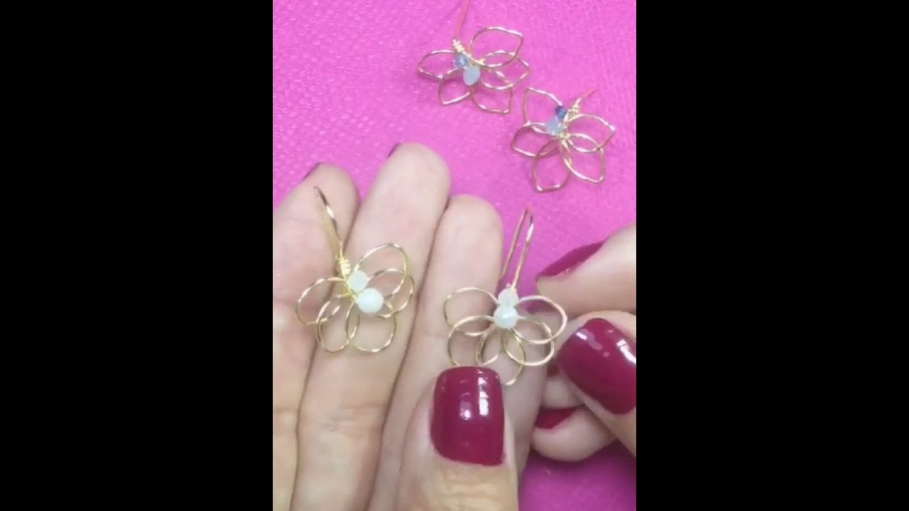 HOJAS 🍁 Básicos del alambrismo. Aretes.