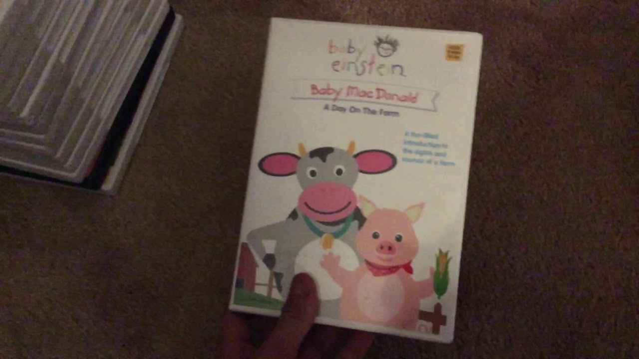 My baby Einstein DVD collection