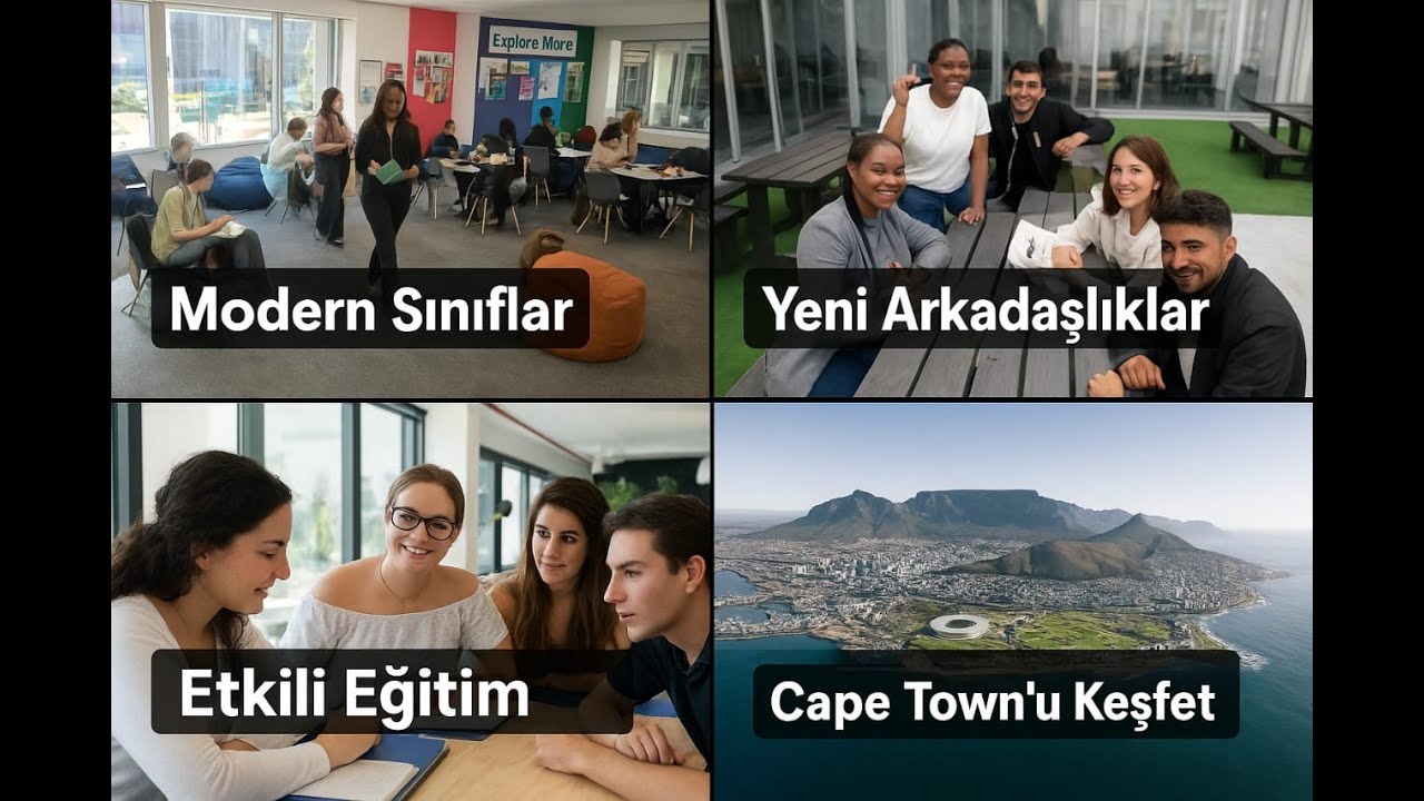 Cape Town’da İngilizce Dil Eğitimi 🎓 IH Dil Okulu Tanıtım
