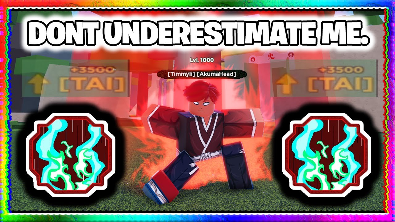 Everyone forgets about the True King Of Taijutsu. (THE DEMON GATE SPIRIT) | Shindo Life Roblox