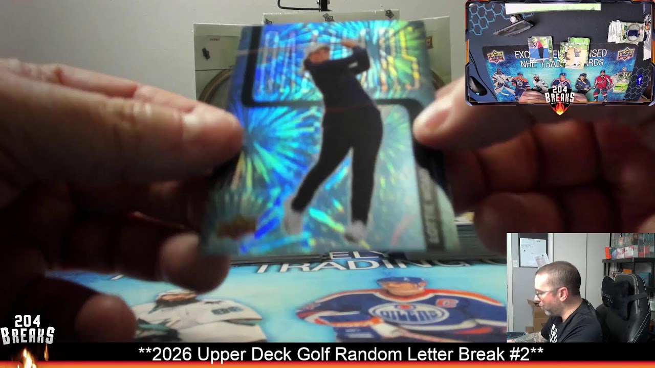 **2026 Upper Deck Golf Random Letter Break #2**