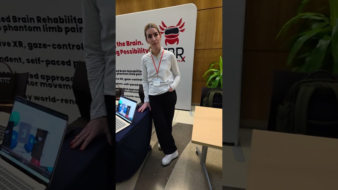 AMXRA at IVRHA 2026 | Axolo Health: FDA-Registered VR Therapy for Phantom Limb Pain & Neurorehab