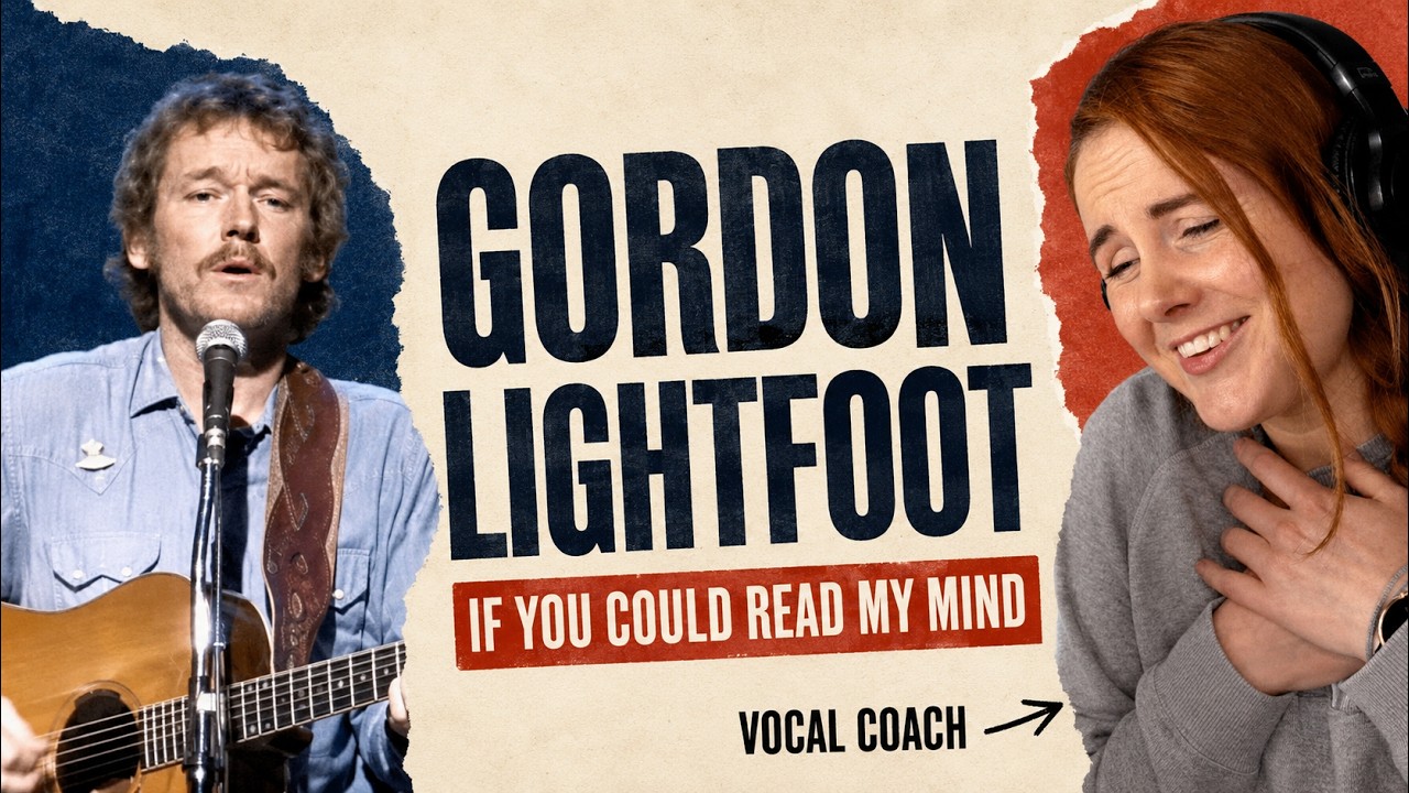 Vocal Coach reacts to Gordon Lightfoot - If You Could Read My Mind (Live)