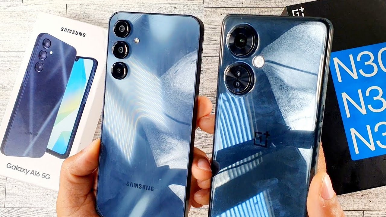 Samsung galaxy A16 5G vs OnePlus Nord N30 | Detailed Comparison