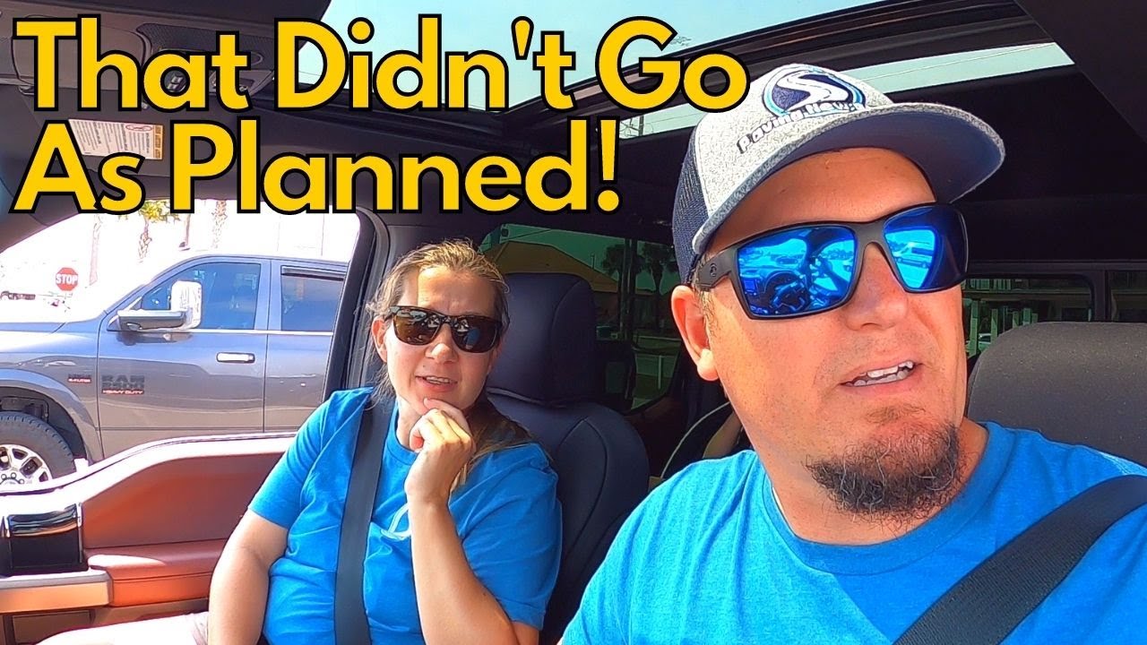 This Didn't Go As Planned! | Panacea Florida | Gulf Specimen Aquarium | Full Time RV Living!