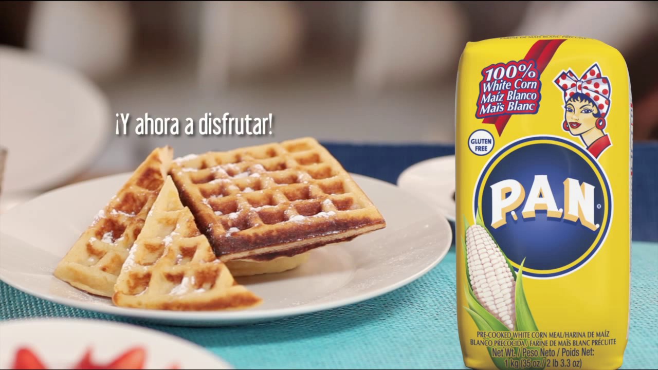 Waffles de Maíz