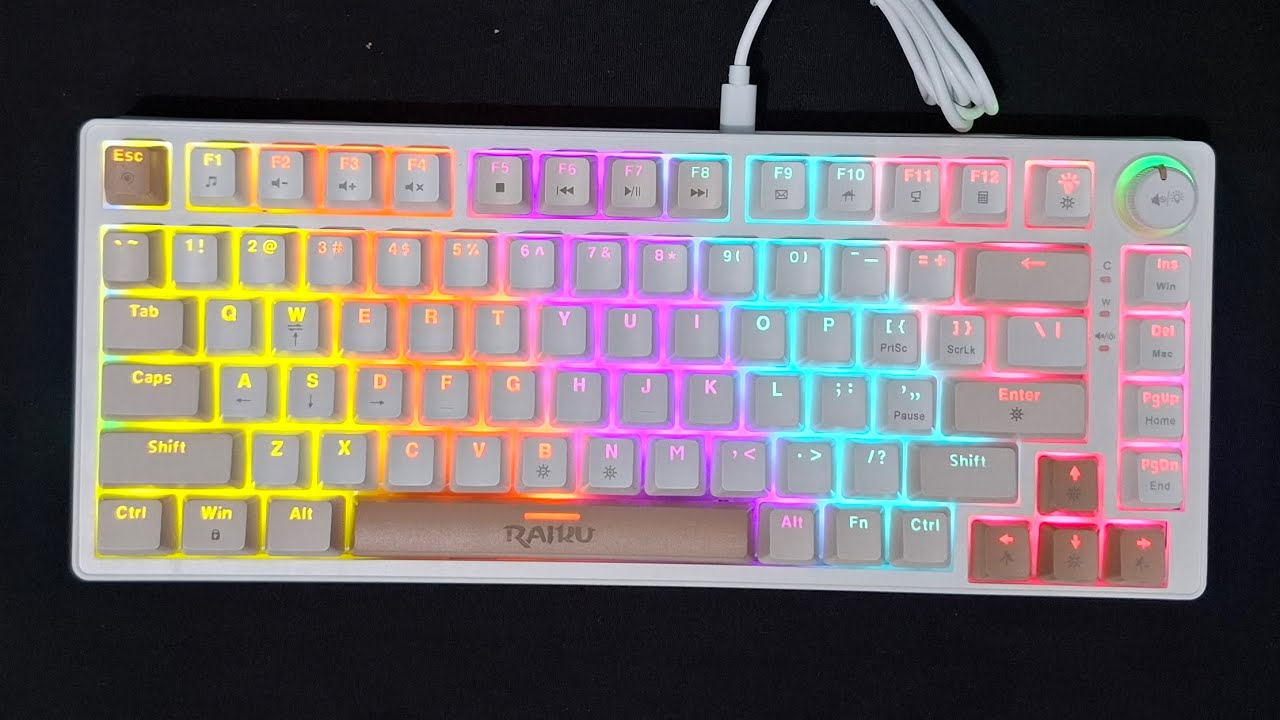 Raiku GK83 Mechanical Keyboard - Review