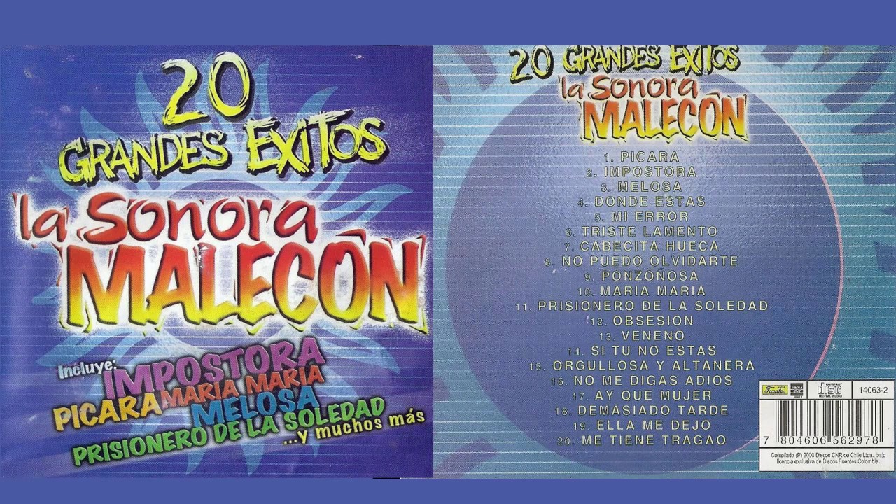 Sonora Malec&oacute;n - No puedo olvidarte