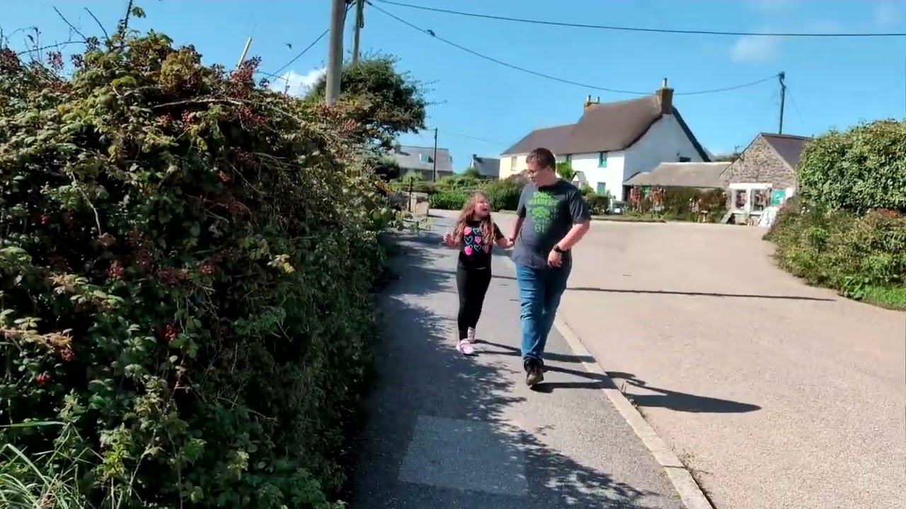 Walking To Lizard Point From Lizard, Cornwall